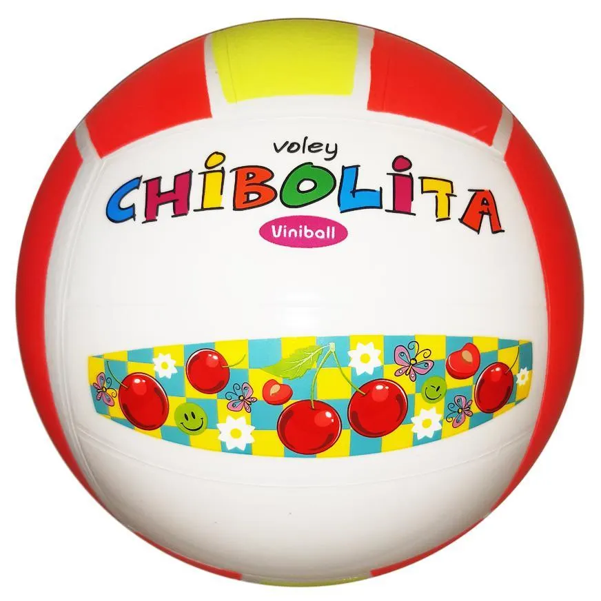 Pelota De Vóley Viniball De Pvc Semideportiva Chibolita Frutas Surtido