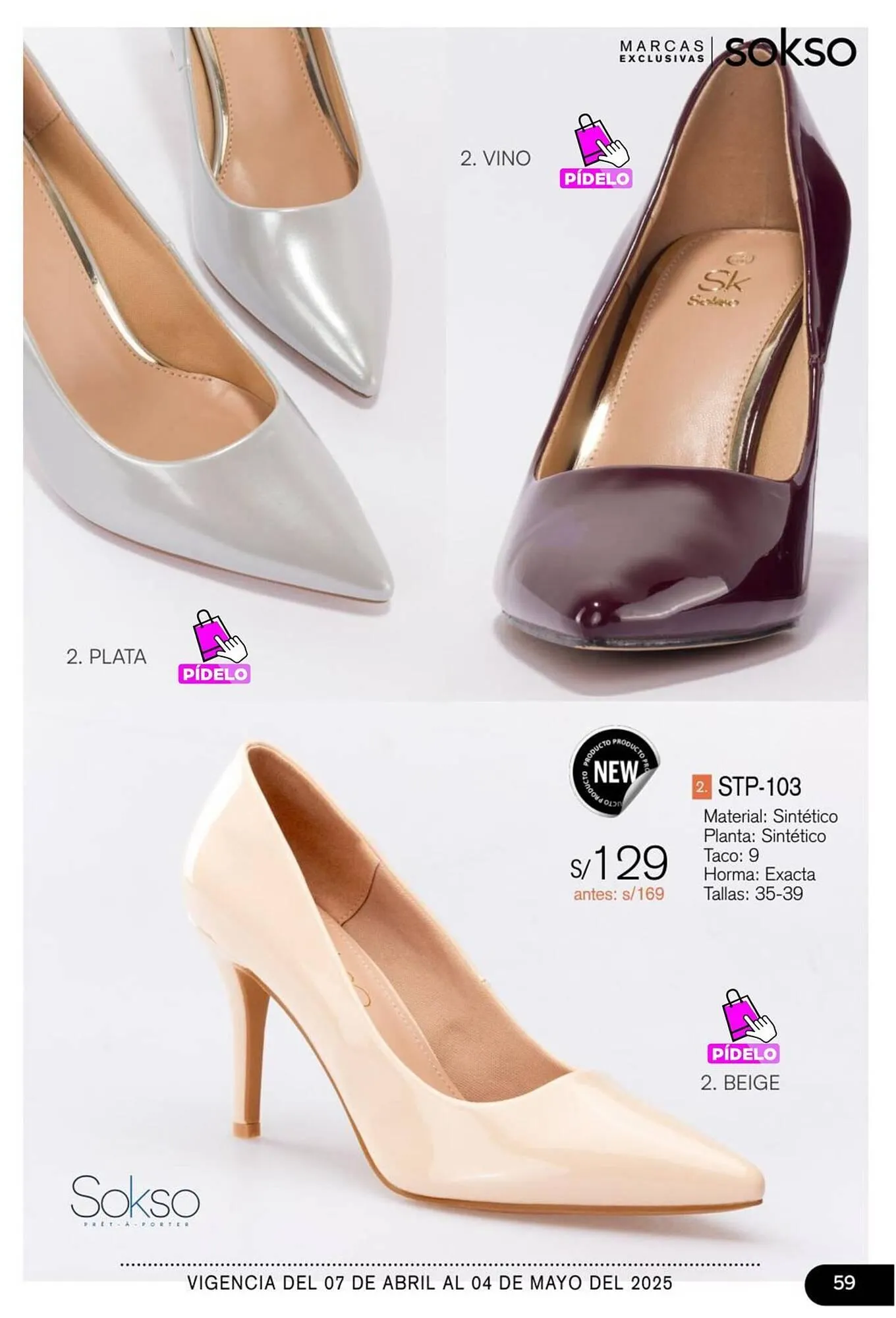 Catalogo de Catálogo Sokso 3 de abril al 4 de mayo 2025 - Pag 59