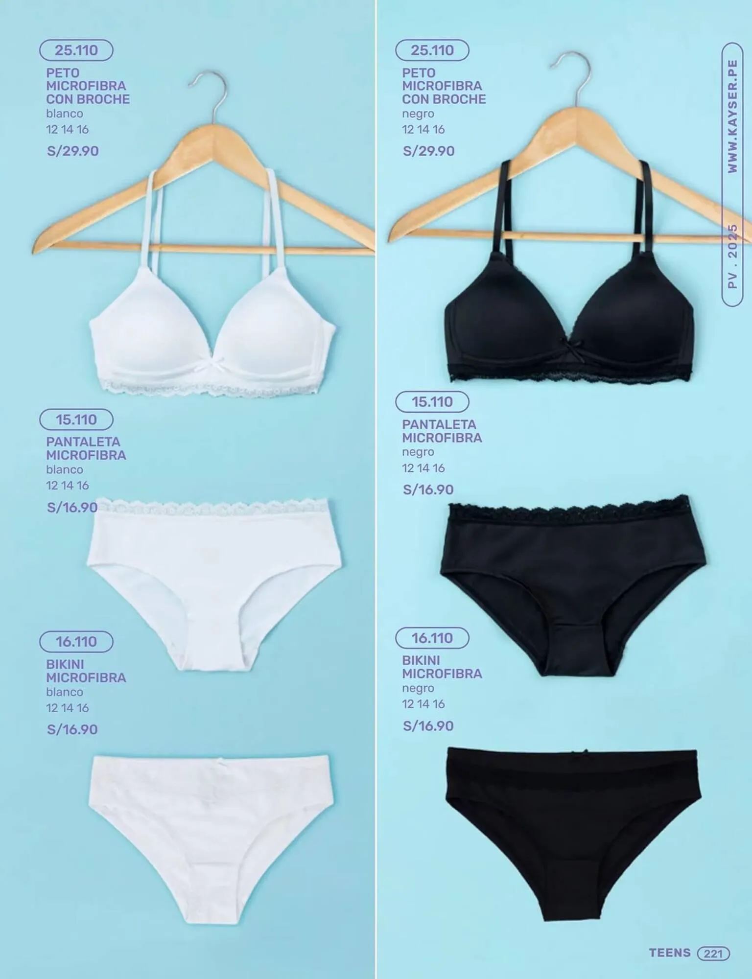 Catalogo de Catálogo Kayser 21 de octubre al 31 de marzo 2025 - Pag 221