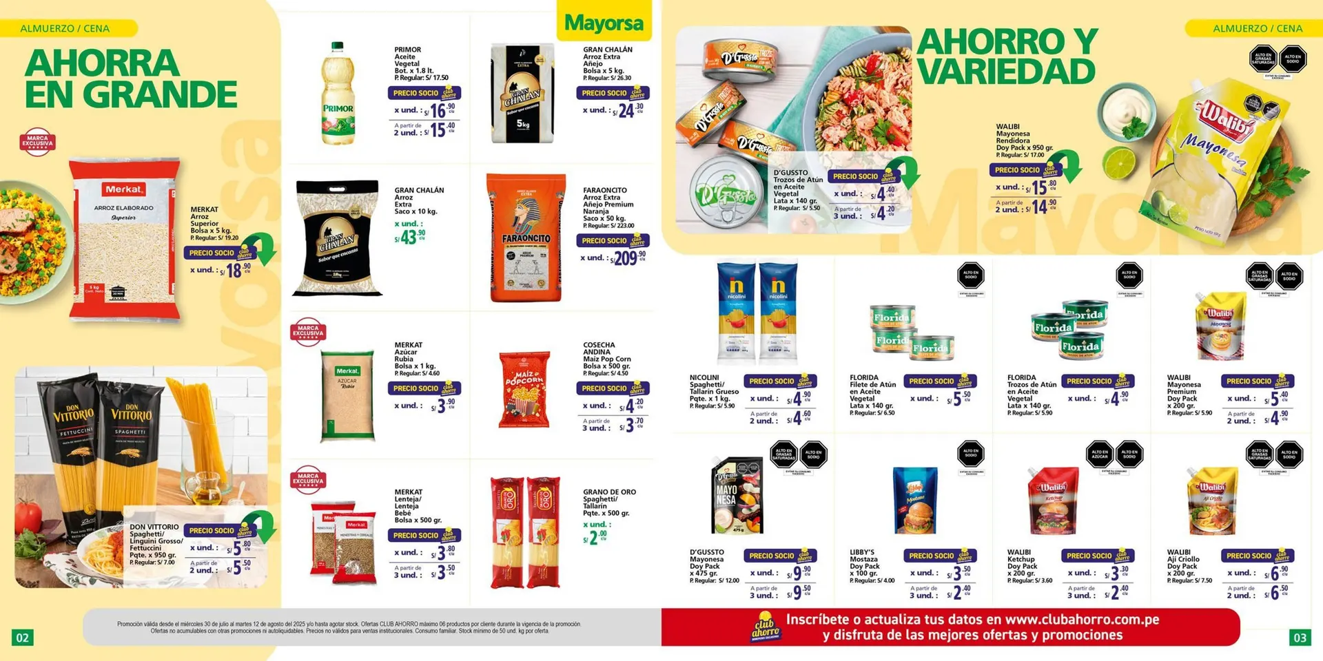 Catalogo de Catálogo Mayorsa 30 de julio al 12 de agosto 2025 - Pag 2