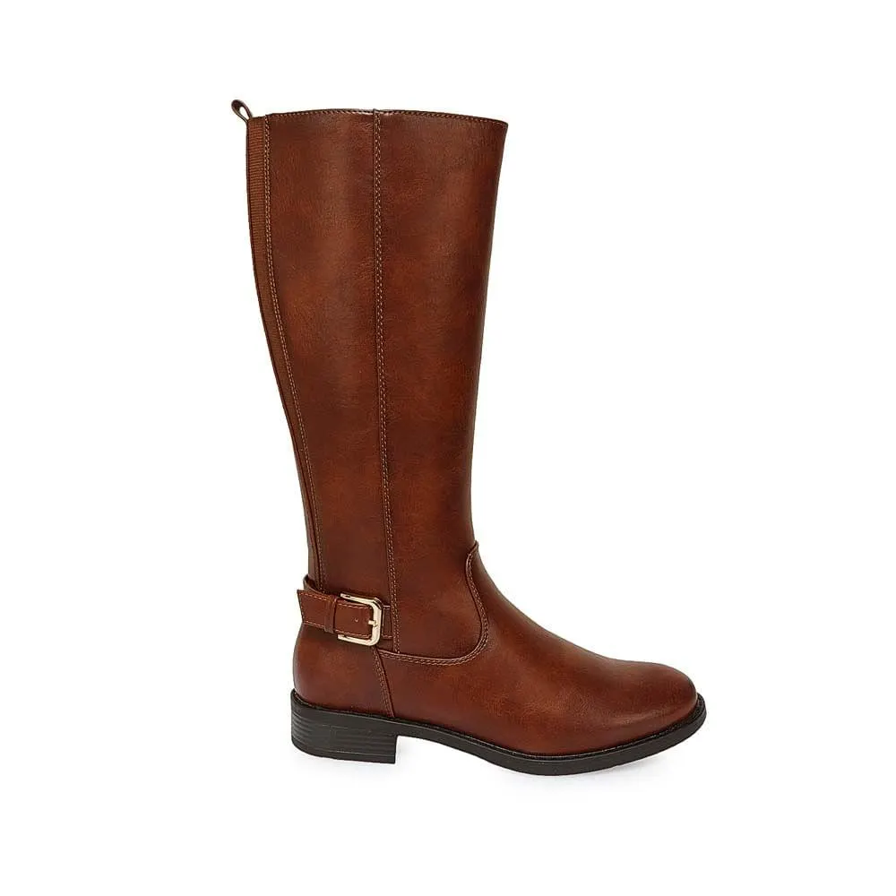 Bota Alta Jodhpur Casual DAVI-2507 Cobre ADV