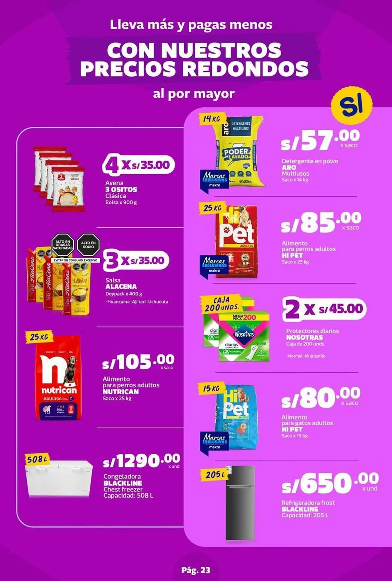 Catalogo de Catálogo Makro 28 de agosto al 10 de setiembre 2025 - Pag 23