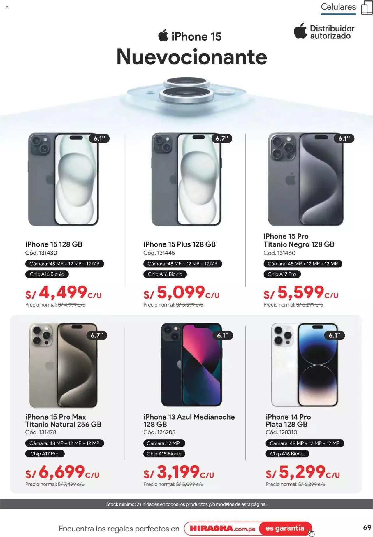 Catalogo de Catálogo Hiraoka 12 de diciembre al 31 de diciembre 2023 - Pag 69