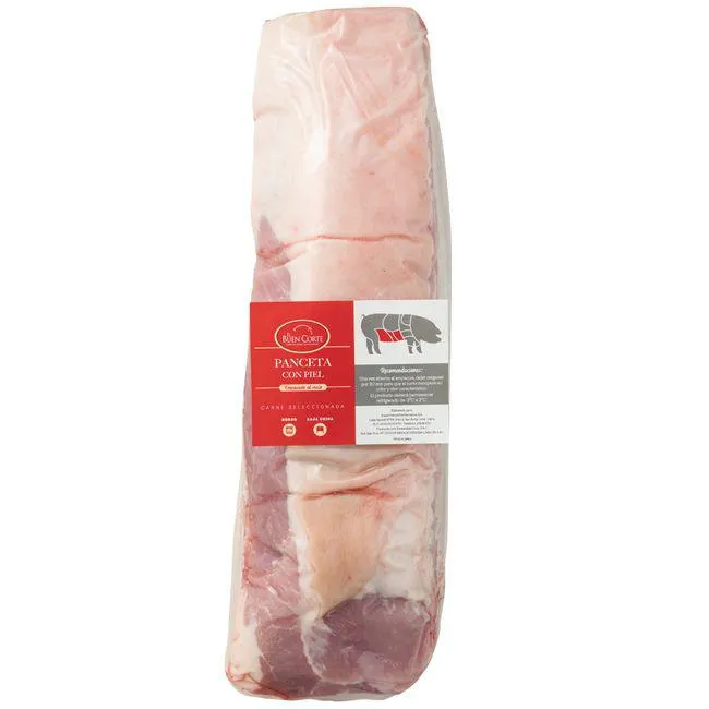 Panceta de Cerdo con Hueso y Piel EL BUEN CORTE Fresco x kg