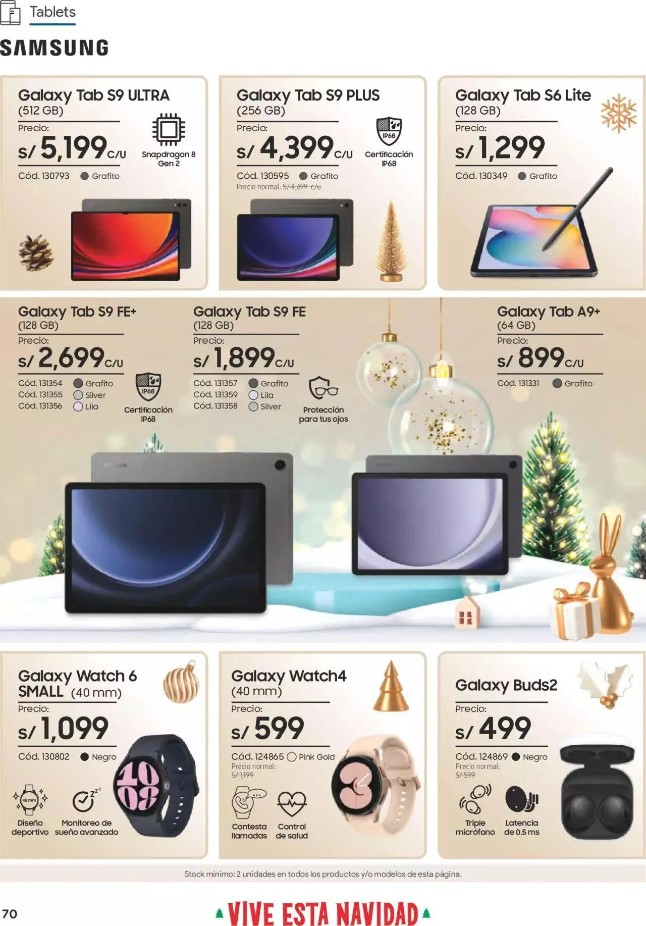 Catalogo de Catálogo Hiraoka 12 de diciembre al 31 de diciembre 2023 - Pag 70