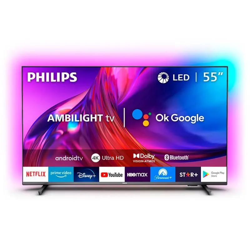 Televisor 55" Android 4K Ultra HD Smart TV Ambilight 55PUD7906