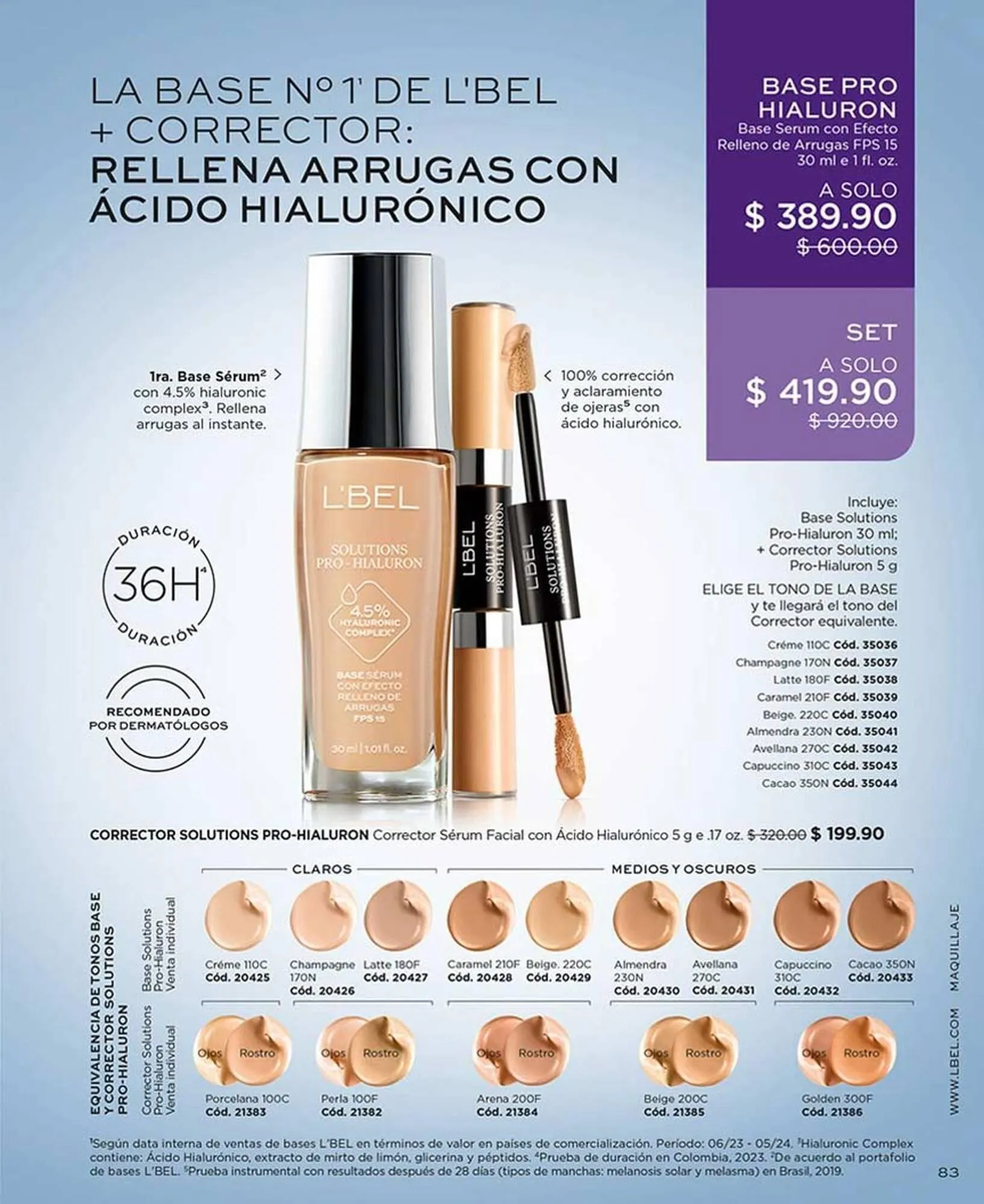 Catalogo de Catálogo L'Bel 23 de julio al 9 de agosto 2025 - Pag 83