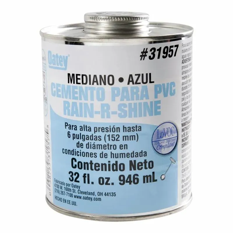 Pegamento para PVC Oatey Azul 946 ml