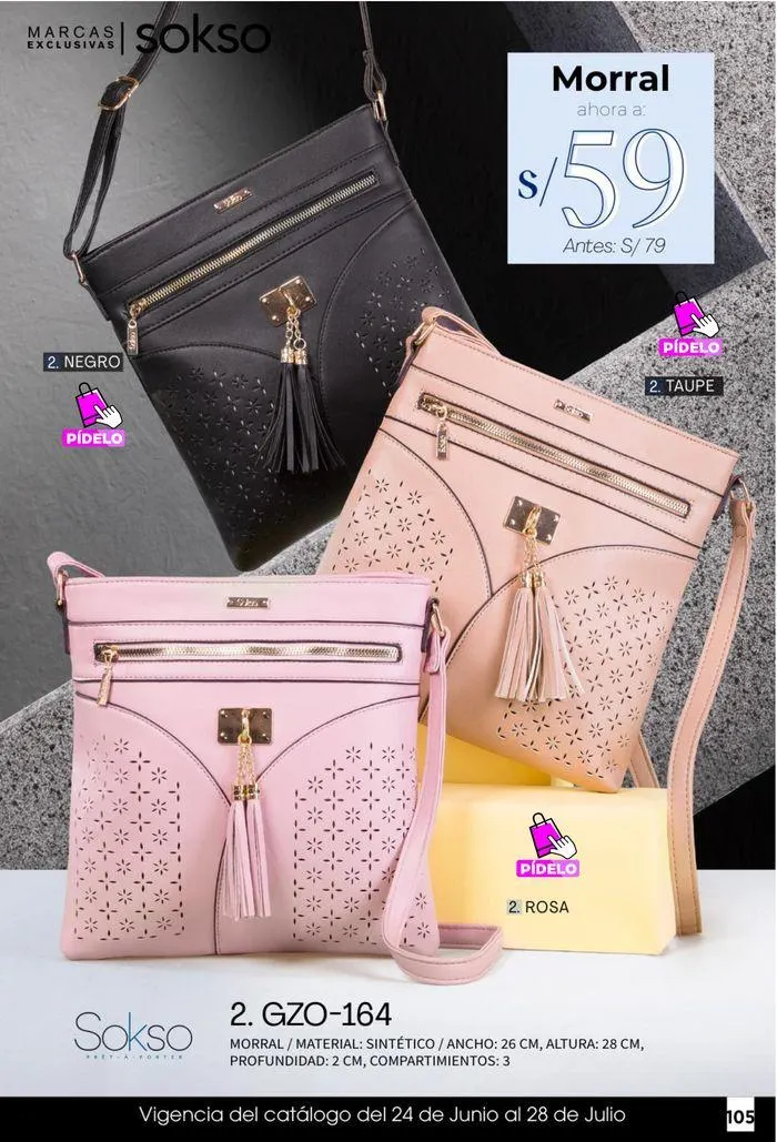 Catalogo de SOKSO TEXTIL & ACCESORIOS  24 de junio al 28 de julio 2024 - Pag 105