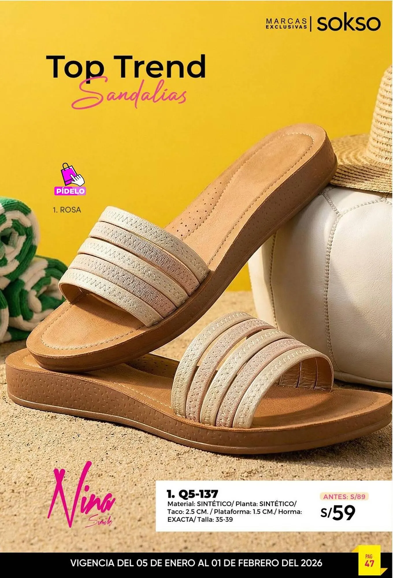 Catalogo de Catálogo Sokso 5 de enero al 1 de febrero 2026 - Pag 47