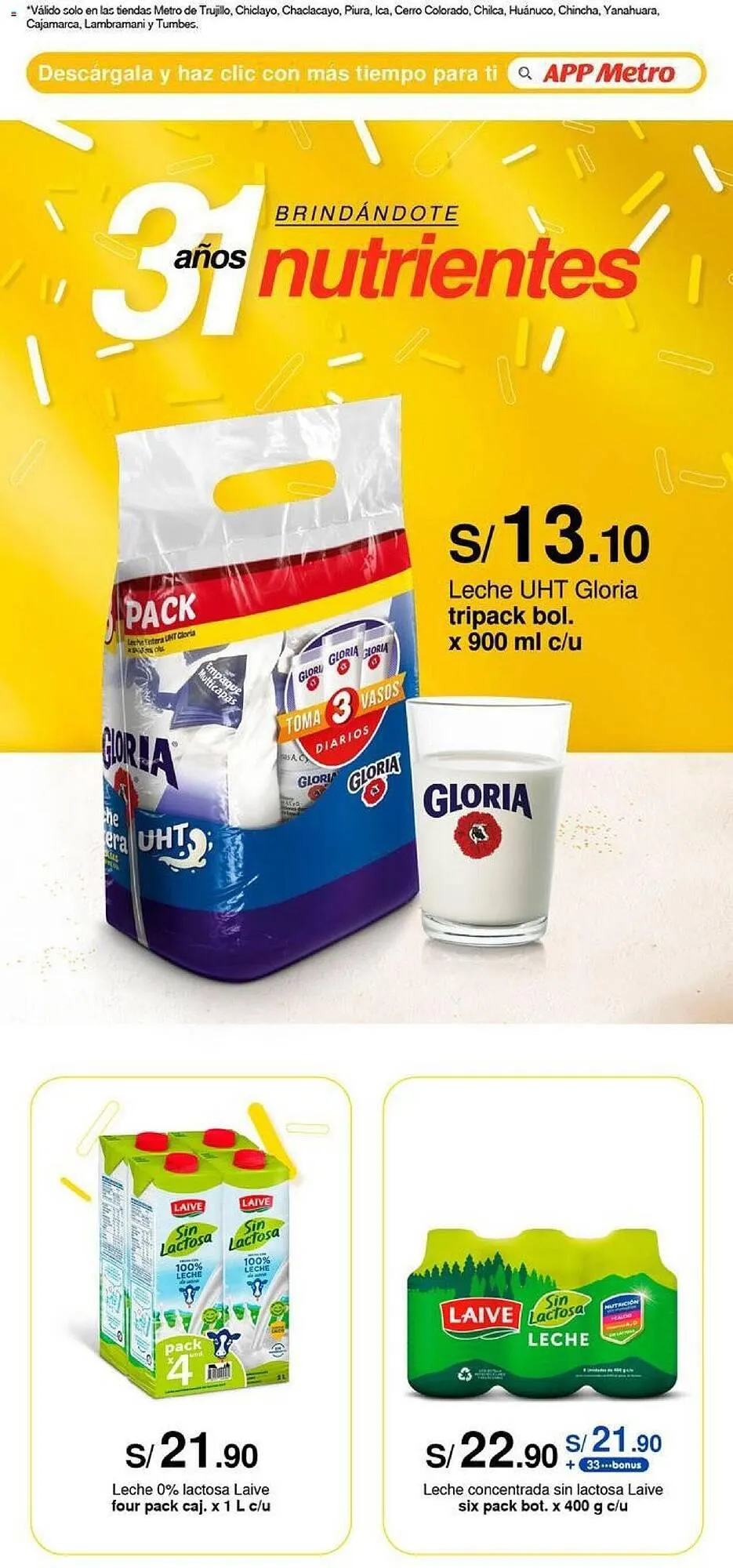 Catalogo de Catálogo Metro 21 de setiembre al 11 de octubre 2023 - Pag 4