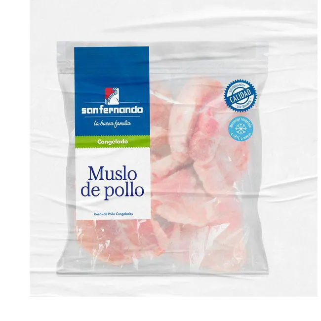 Muslo de Pollo Congelado SAN FERNANDO x kg