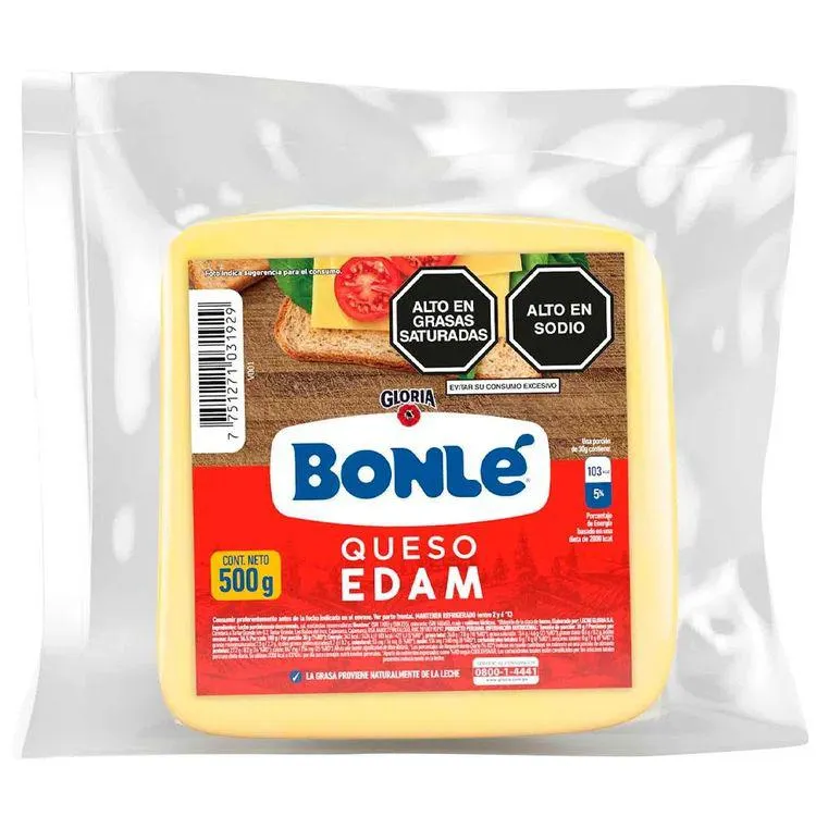 Queso Edam Bonlé en Tajadas 500g