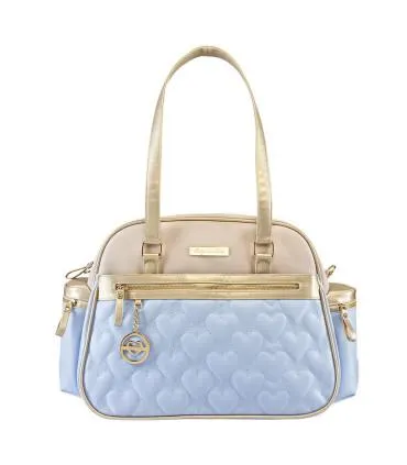 Bolso Pañalero Hawai | Celeste