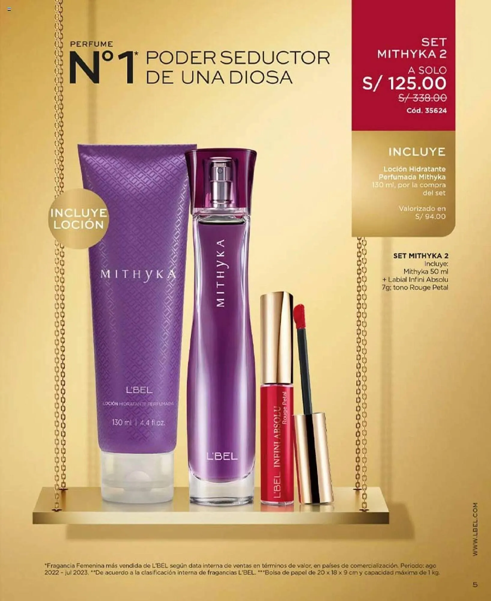 Catalogo de Catálogo L'Bel 17 de noviembre al 3 de diciembre 2024 - Pag 5