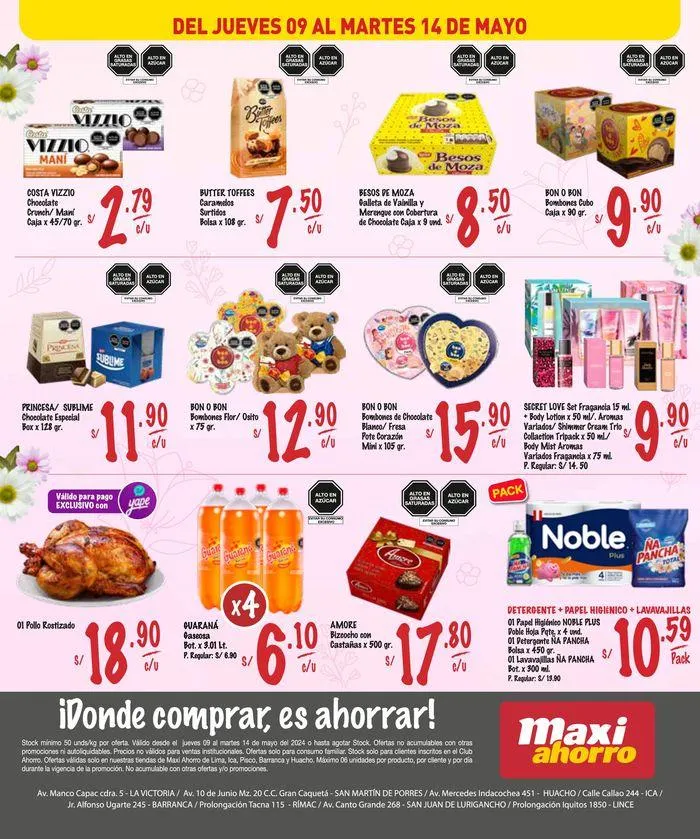 Catalogo de Las Yapas de la Semana  9 de mayo al 14 de mayo 2024 - Pag 2