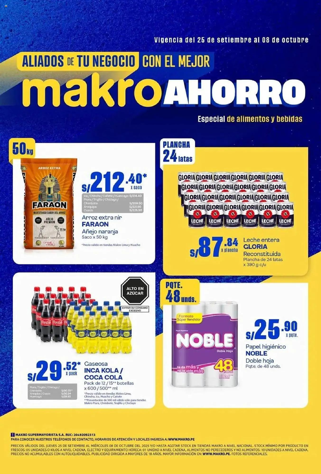 Catalogo de Catálogo Makro 25 de setiembre al 13 de octubre 2025 - Pag 1