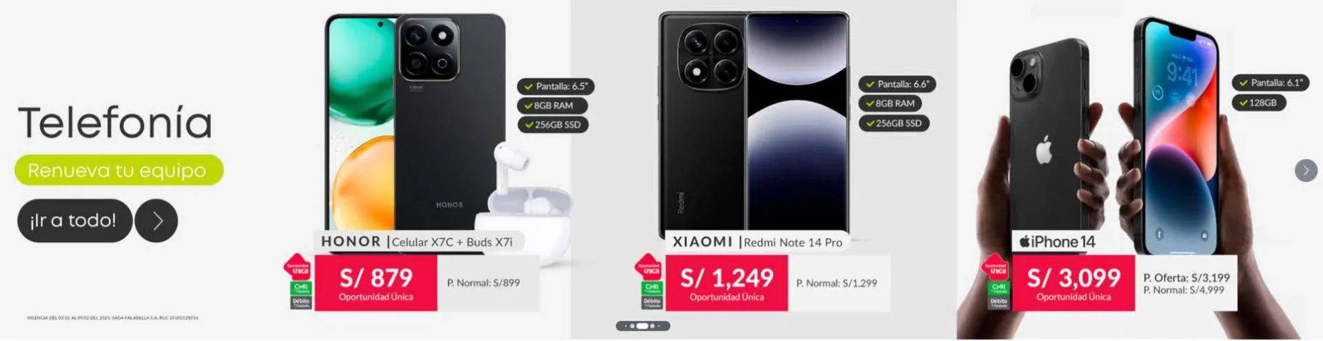 Catalogo de Catálogo Falabella 3 de febrero al 9 de febrero 2025 - Pag 3