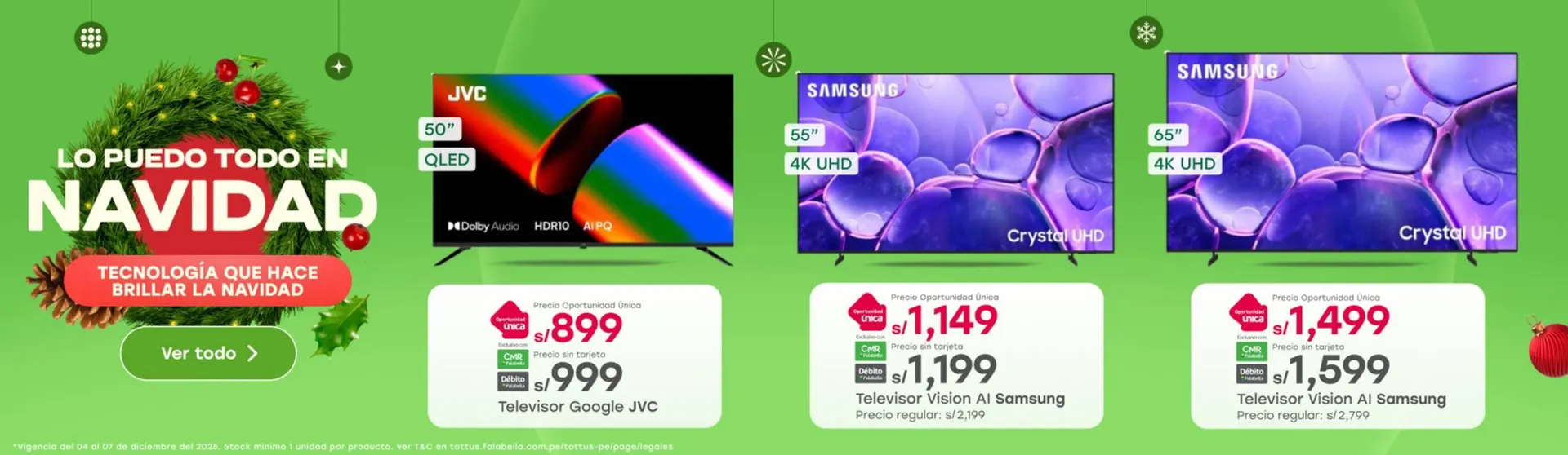 Catalogo de Catálogo Tottus 4 de diciembre al 7 de diciembre 2025 - Pag 1