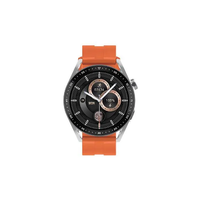 Smartwatch HW28 NFC Siri GPS Naranja