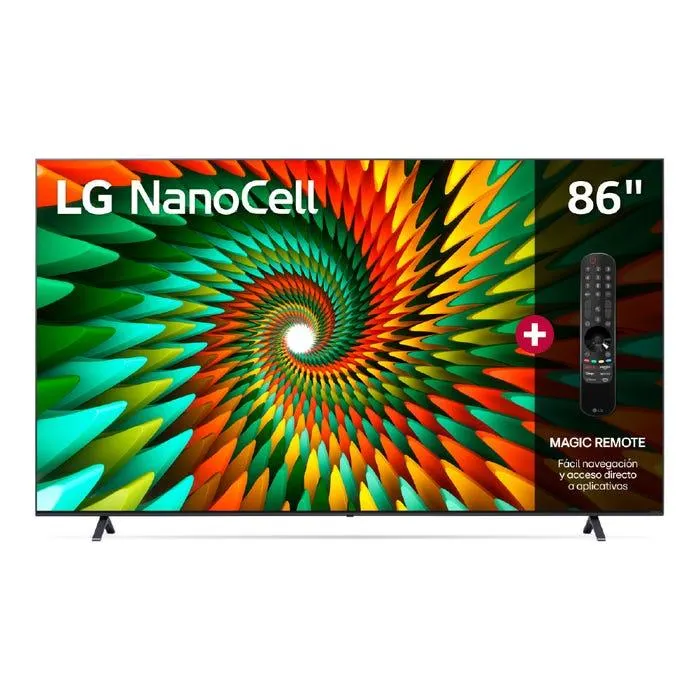 TV LG 86" Nanocell 4K UHD ThinQ AI Smart 86NANO77SRA