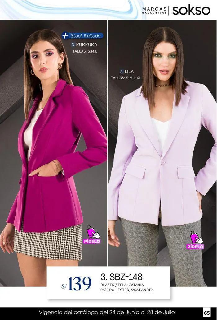 Catalogo de SOKSO TEXTIL & ACCESORIOS  24 de junio al 28 de julio 2024 - Pag 65