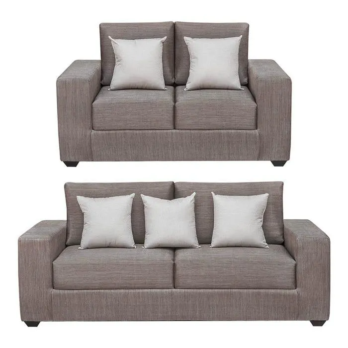 Juego de Sala Forli Spring 3-2 Tela Marrón