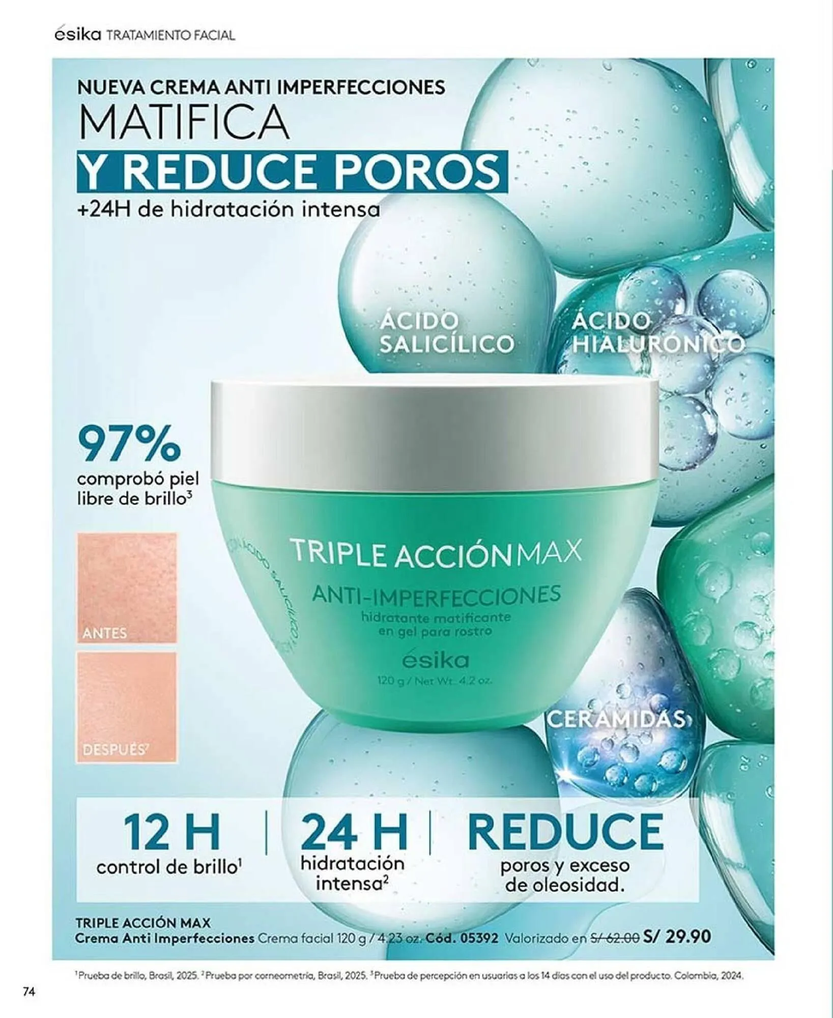 Catalogo de Catálogo Ésika 17 de setiembre al 30 de noviembre 2025 - Pag 74