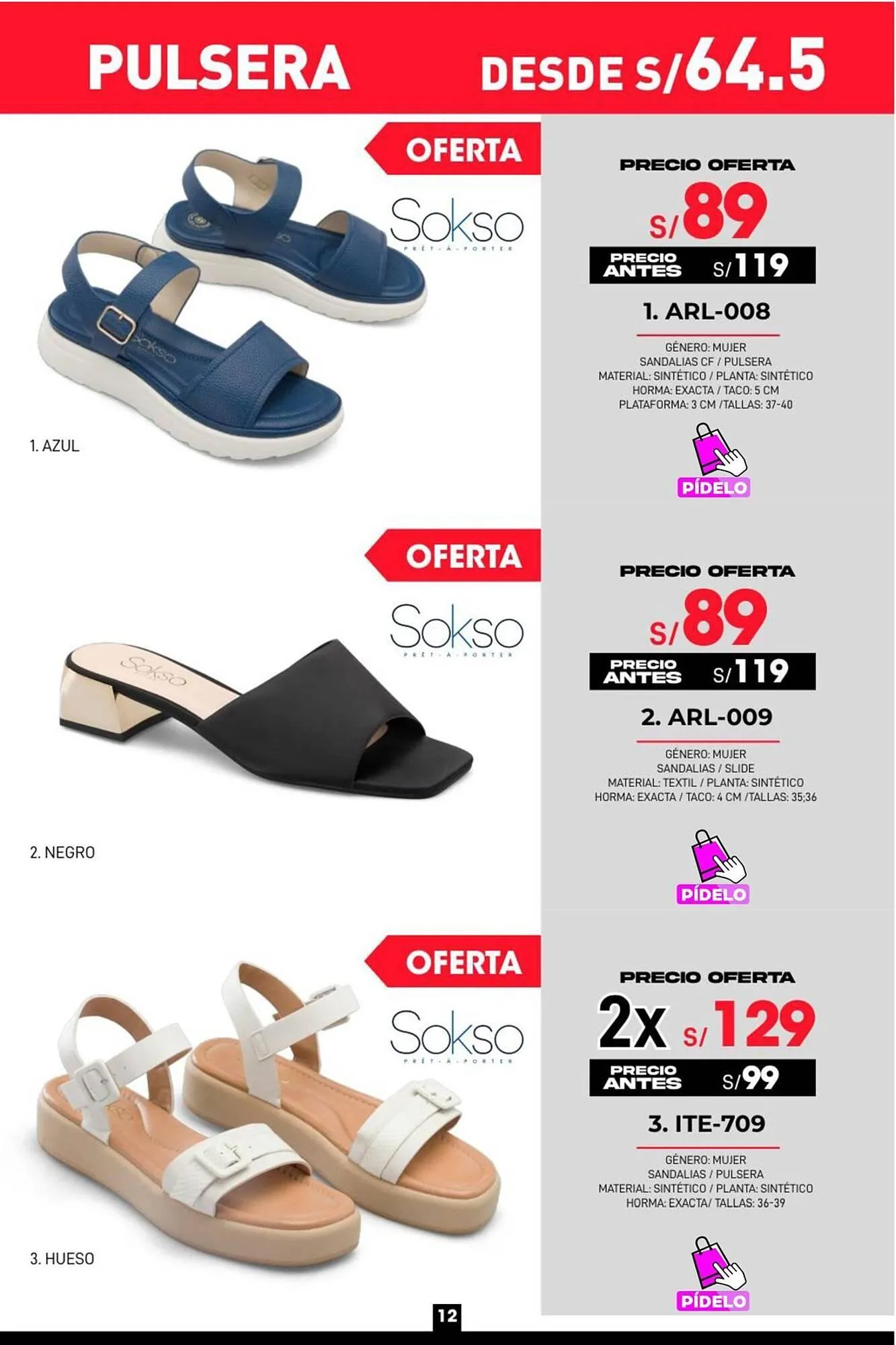 Catalogo de Catálogo Sokso 27 de marzo al 13 de abril 2025 - Pag 12