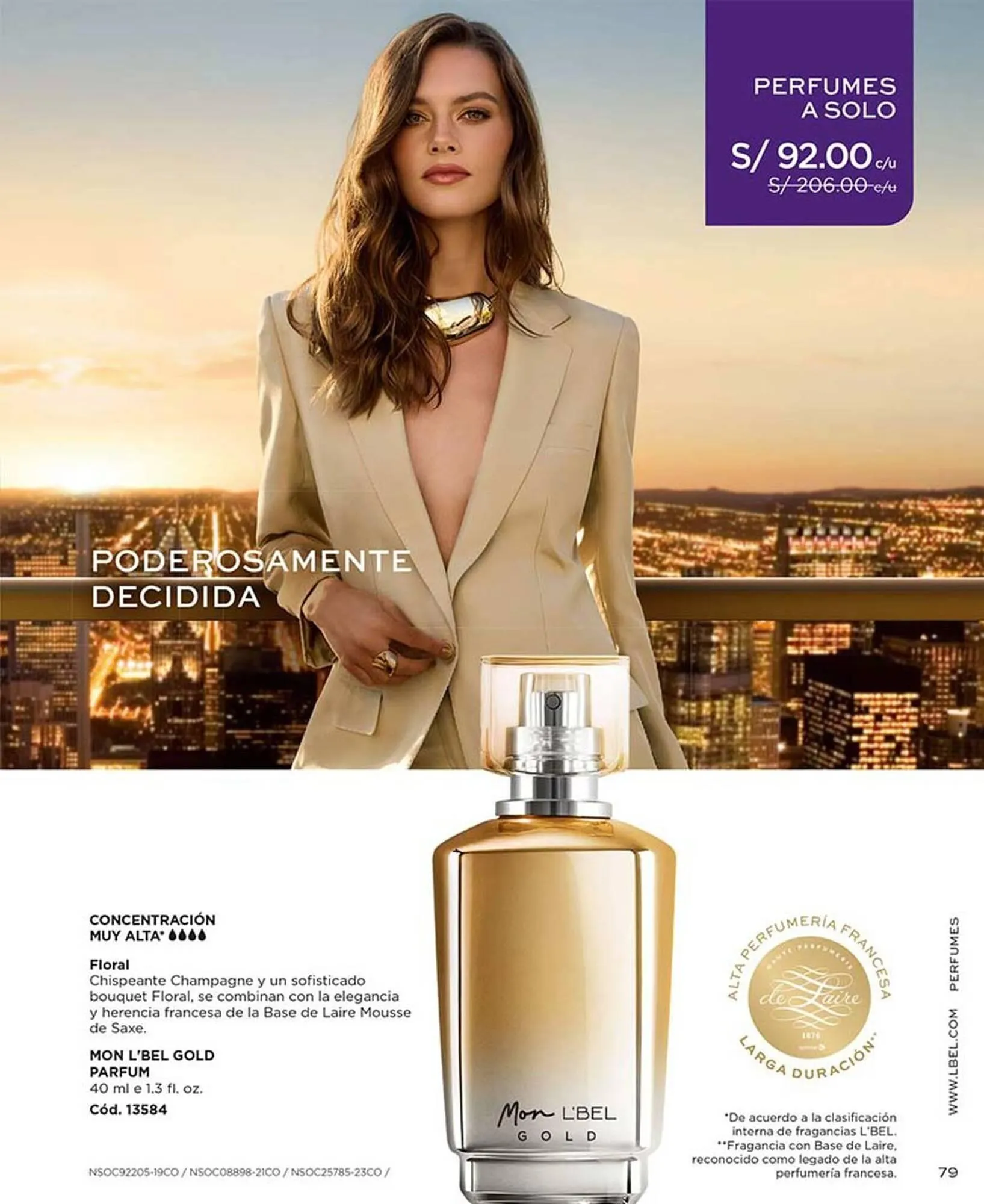 Catalogo de Catálogo L'Bel 1 de enero al 22 de enero 2025 - Pag 79