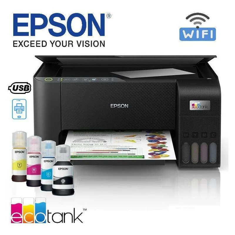 Impresora Epson Ecotank L3250 Multifuncional Wifi USB