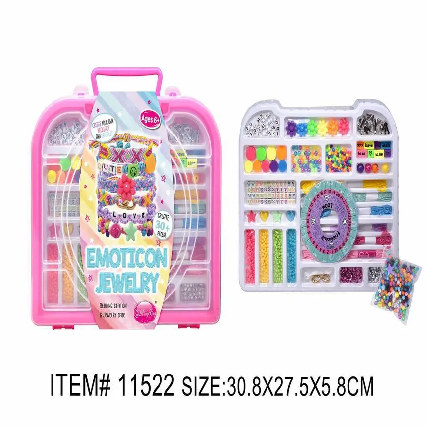 Set Emoticon Jewelry Crea Collar Y Pulsera