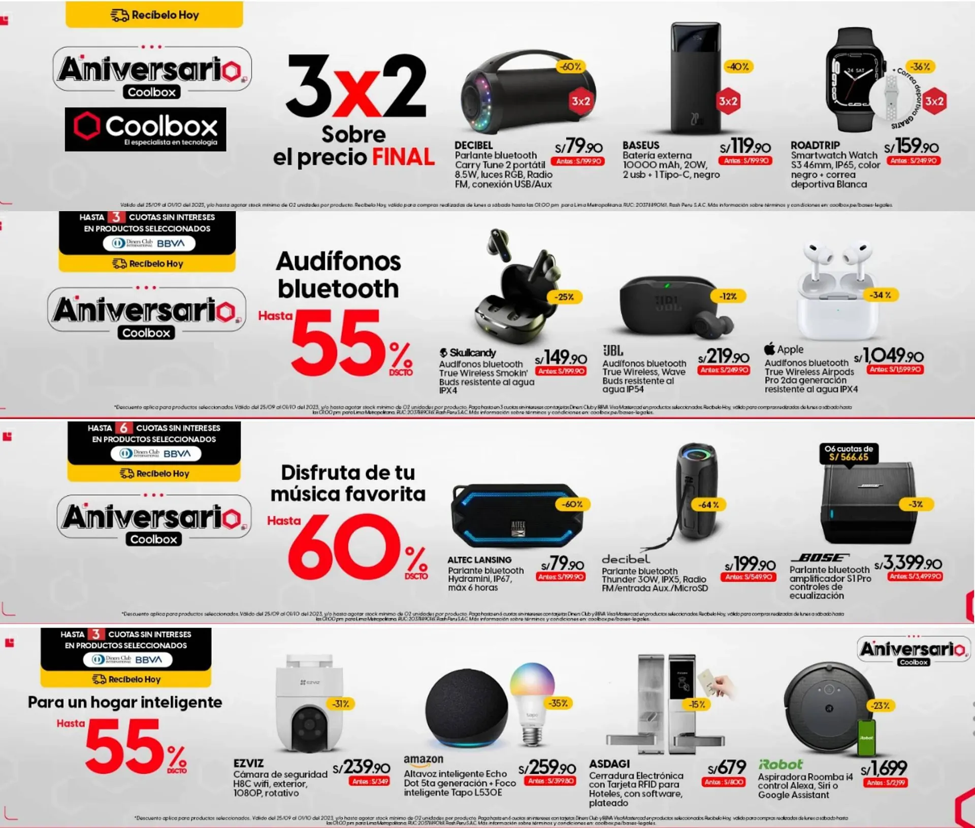 Catalogo de Catálogo Coolbox 25 de setiembre al 1 de octubre 2023 - Pag 1