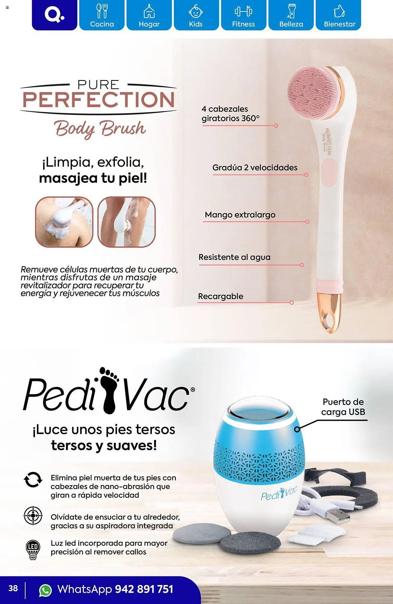 Catalogo de Catálogo Quality Products 2 de octubre al 31 de octubre 2023 - Pag 38