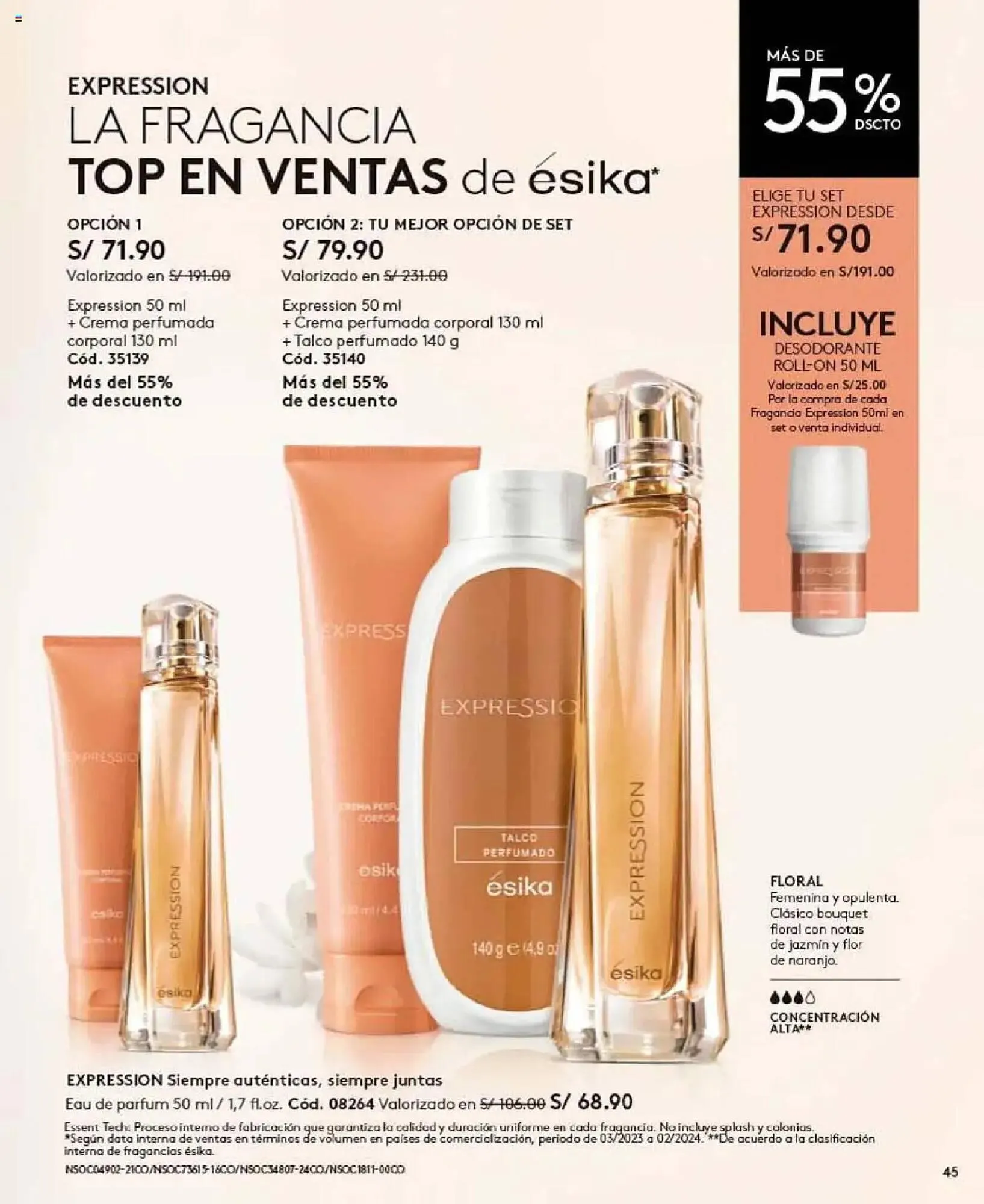 Catalogo de Catálogo Ésika 9 de junio al 1 de julio 2025 - Pag 45