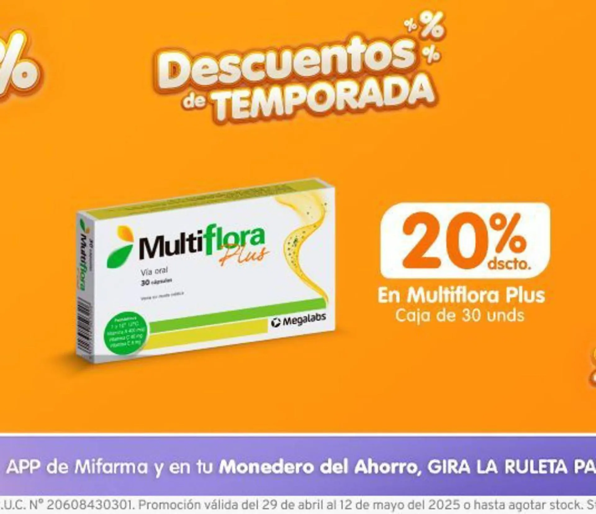 Catalogo de Catálogo Mifarma 7 de mayo al 12 de mayo 2025 - Pag 1