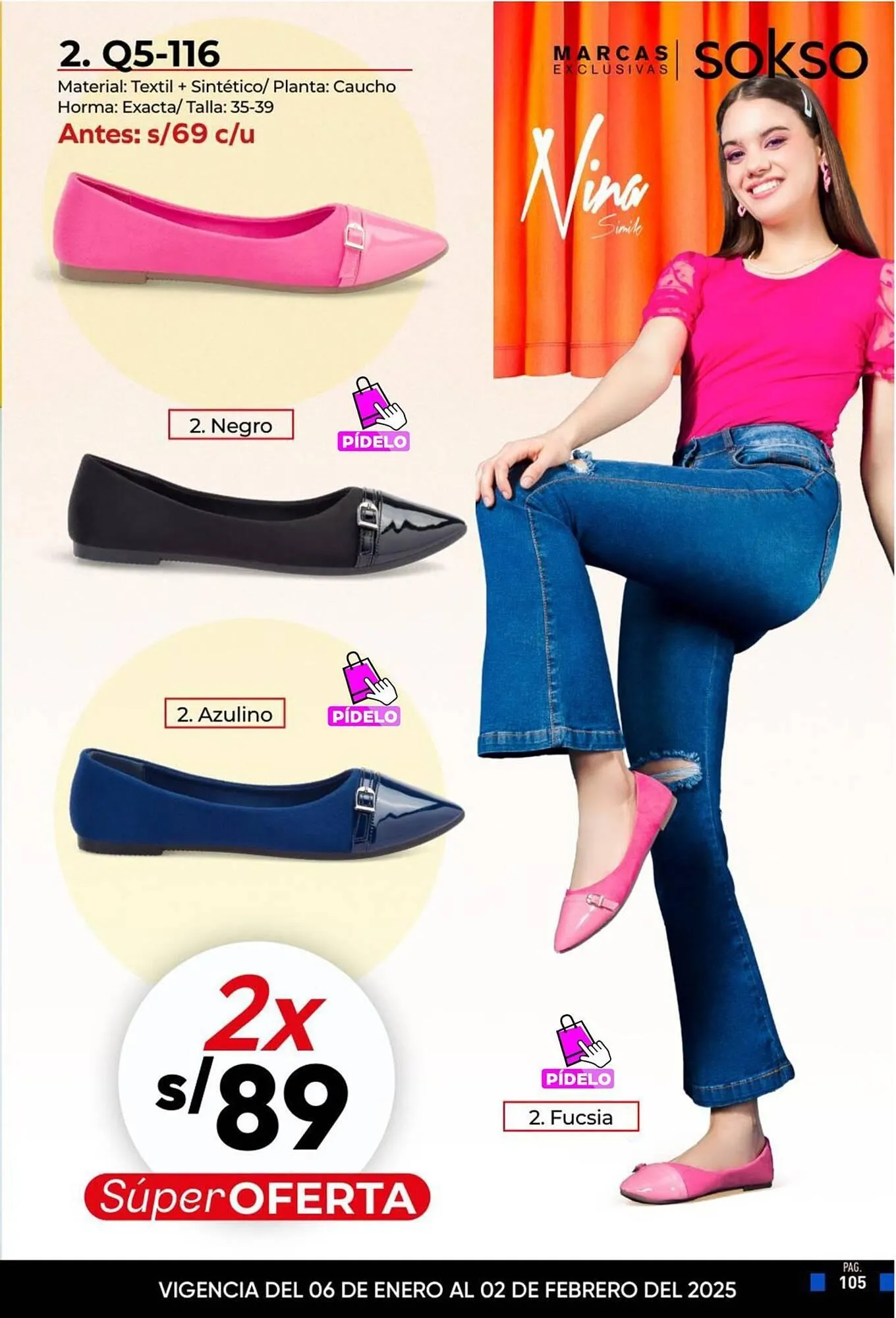 Catalogo de Catálogo Sokso 31 de diciembre al 2 de febrero 2025 - Pag 105