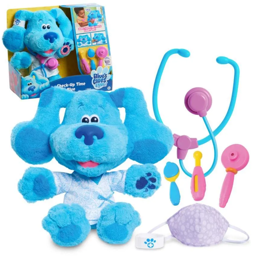 Blue Peluche Electron Blue Doctor