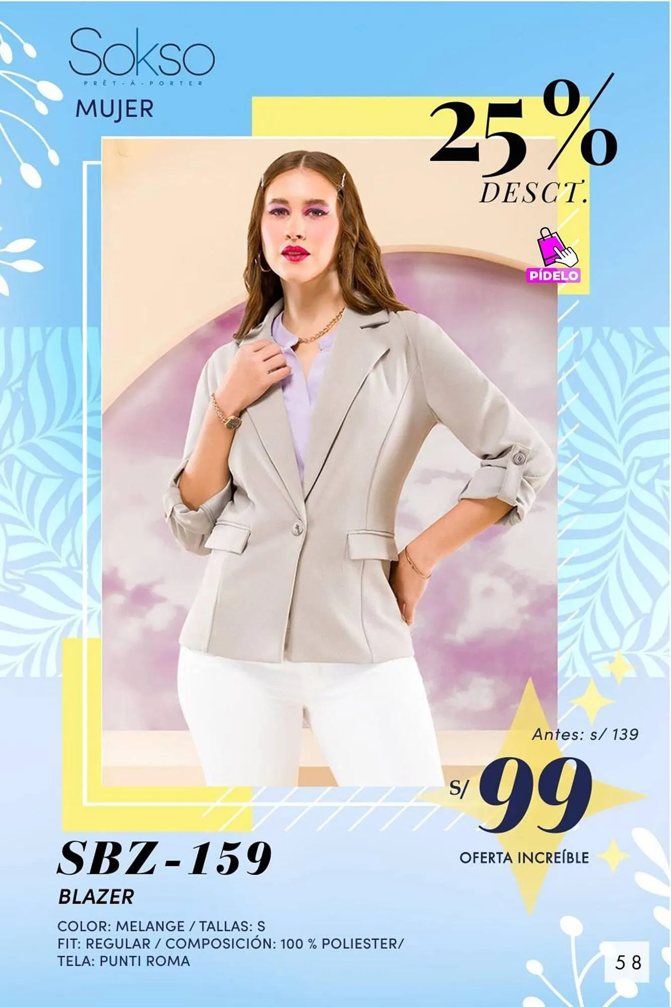 Catalogo de Catálogo Sokso 20 de marzo al 30 de marzo 2025 - Pag 58