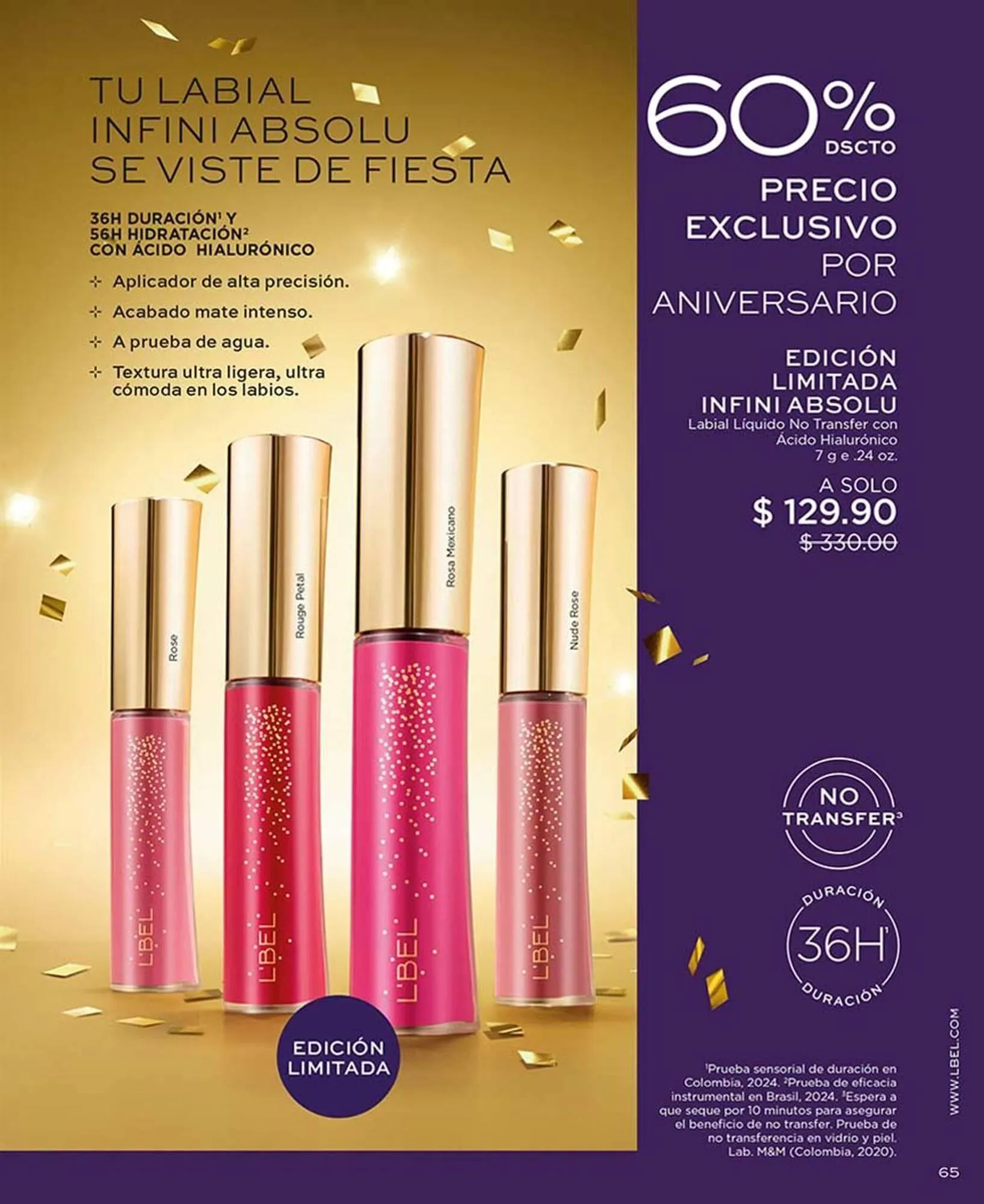 Catalogo de Catálogo L'Bel 23 de julio al 9 de agosto 2025 - Pag 65