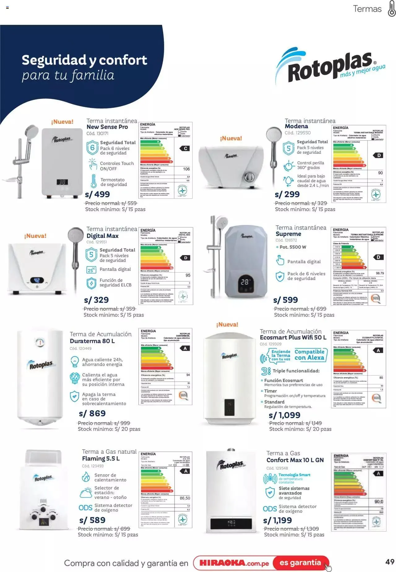 Catalogo de Catálogo Hiraoka 8 de julio al 31 de julio 2023 - Pag 49