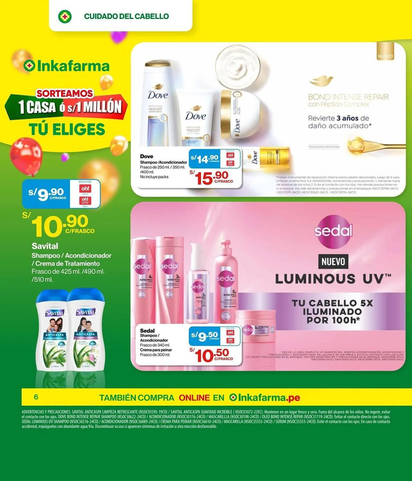 Catalogo de Catálogo InkaFarma 4 de octubre al 31 de octubre 2025 - Pag 6