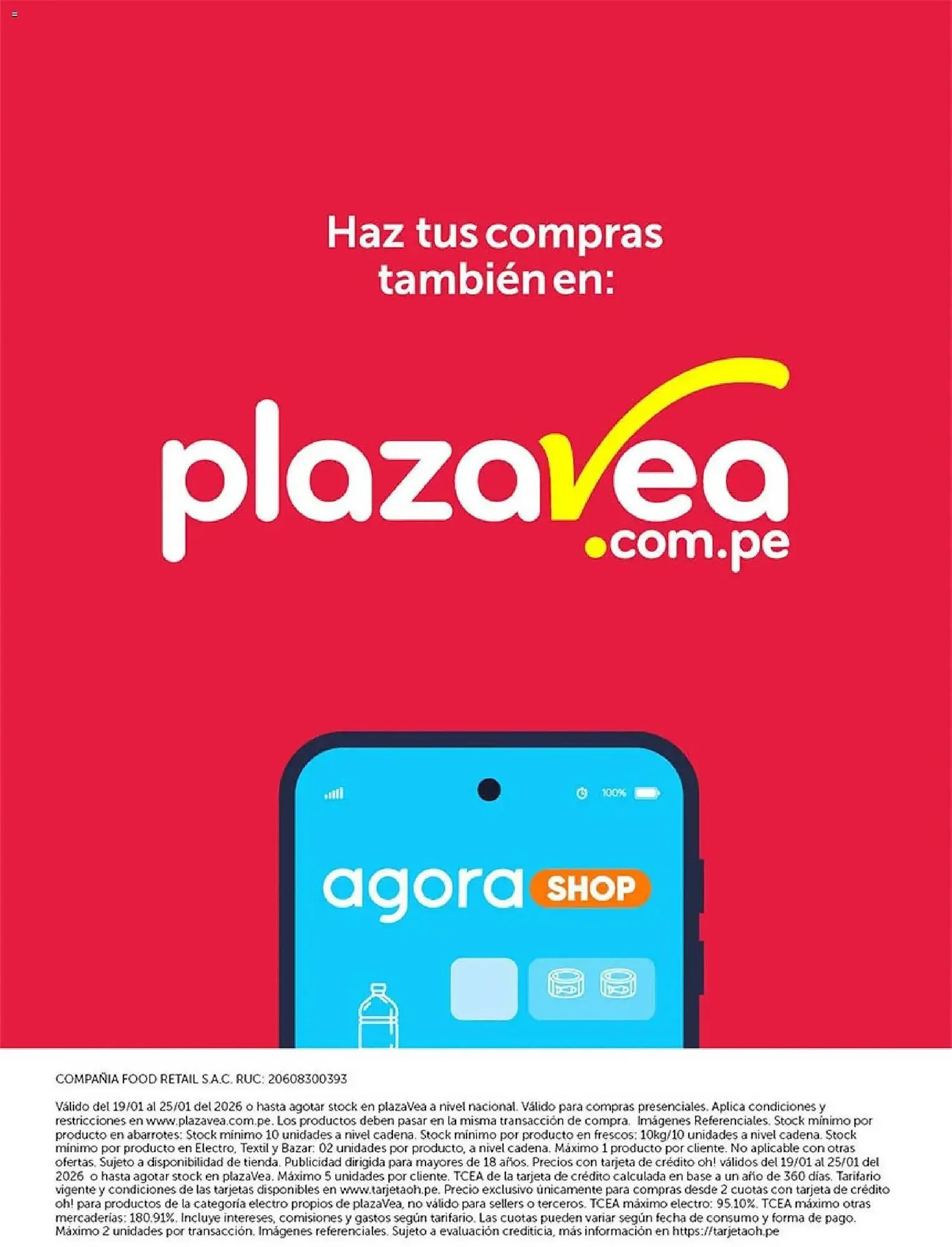 Catalogo de Catálogo Plaza Vea 19 de enero al 25 de enero 2026 - Pag 12
