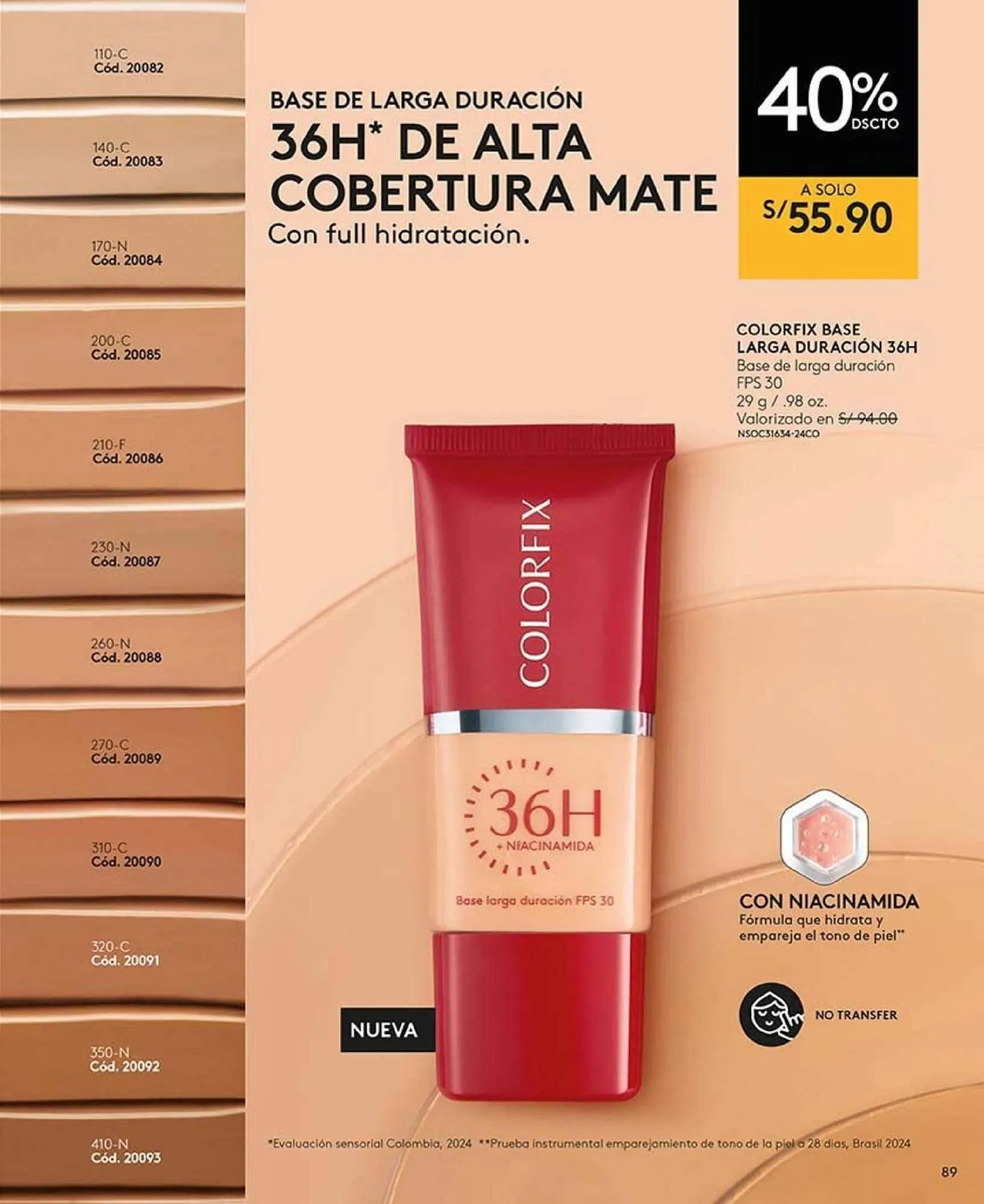 Catalogo de Catálogo Ésika 15 de abril al 31 de mayo 2025 - Pag 89