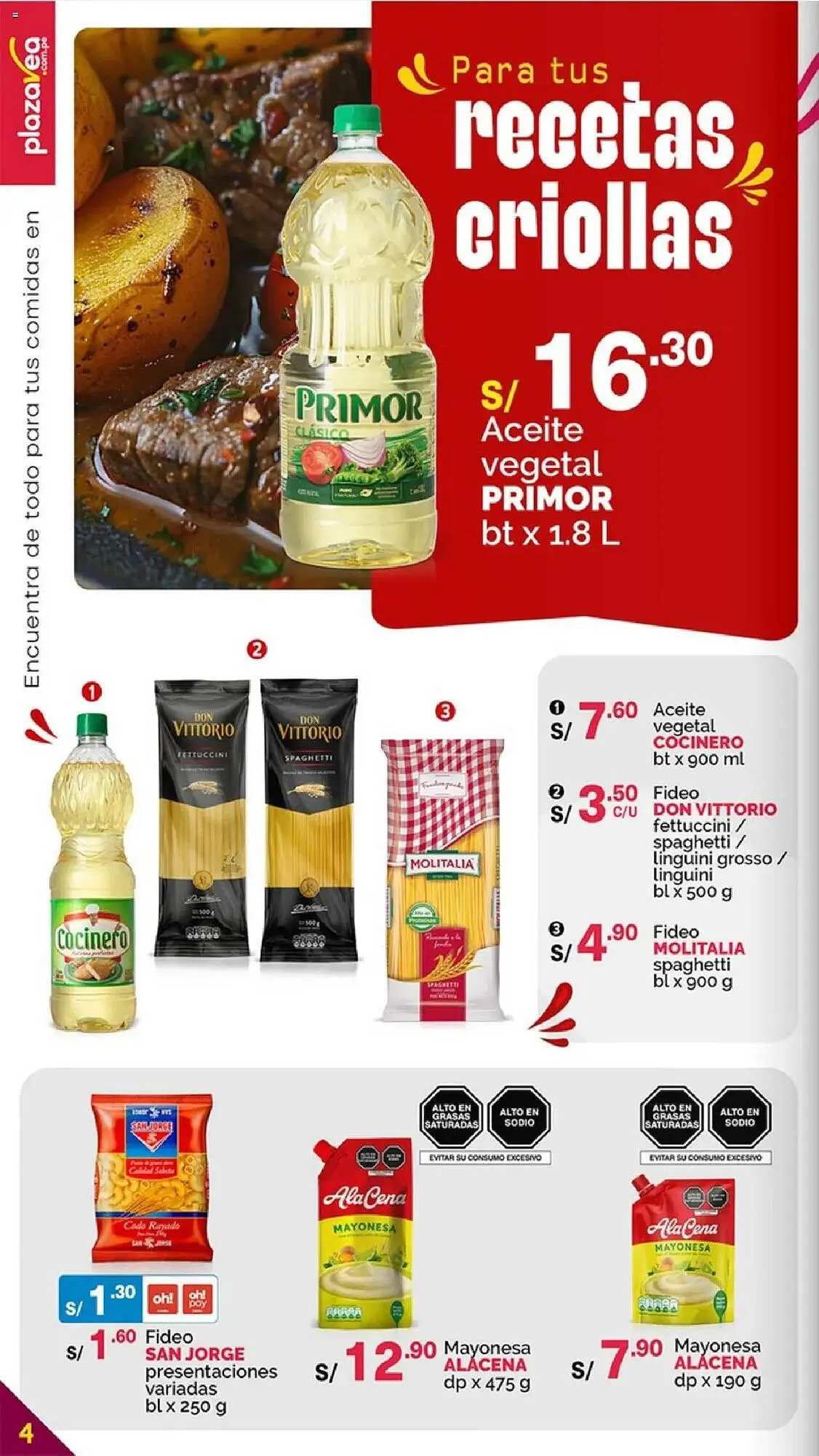 Catalogo de Catálogo Plaza Vea 16 de julio al 3 de agosto 2025 - Pag 4