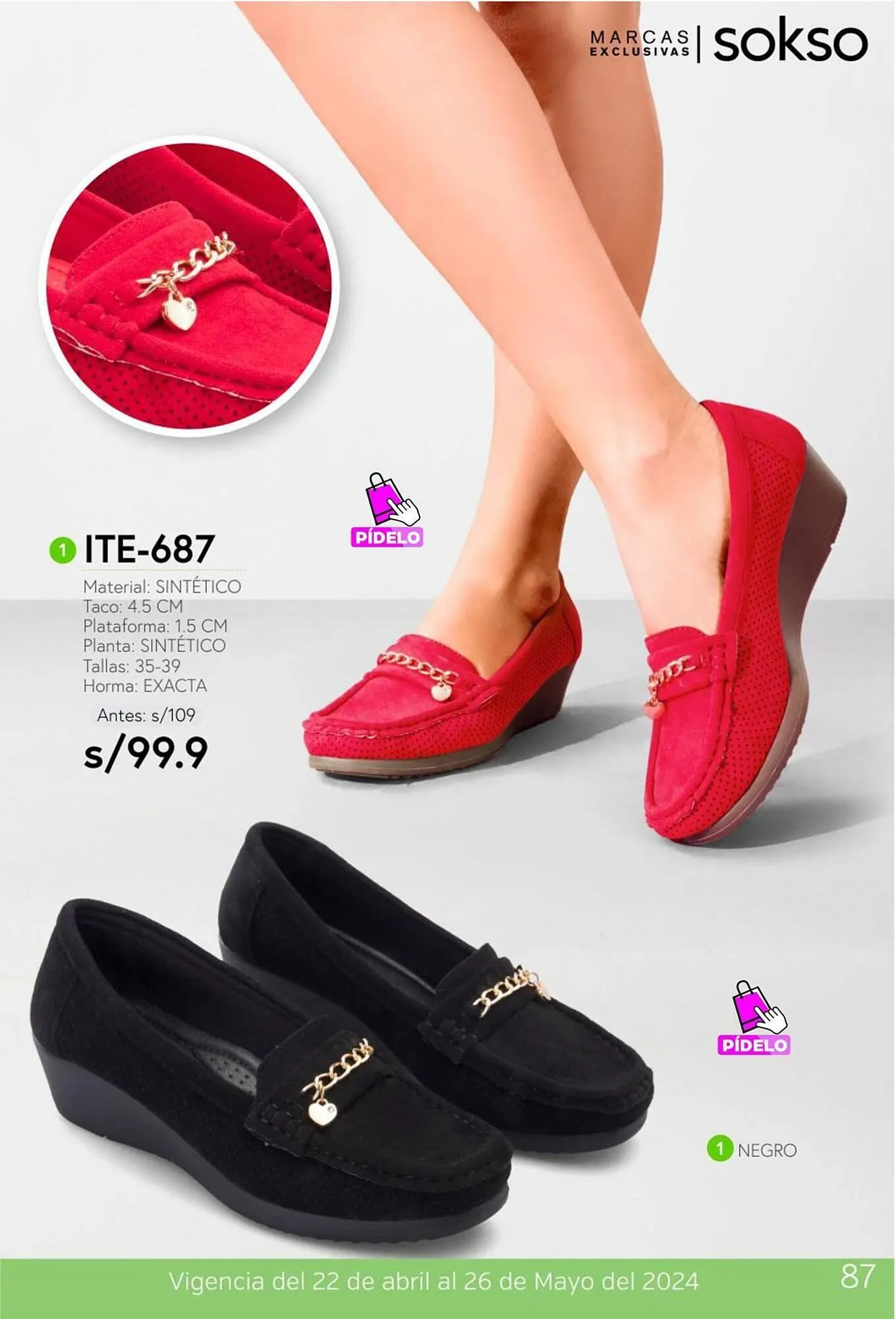 Catalogo de Catálogo Sokso 22 de abril al 26 de mayo 2024 - Pag 87