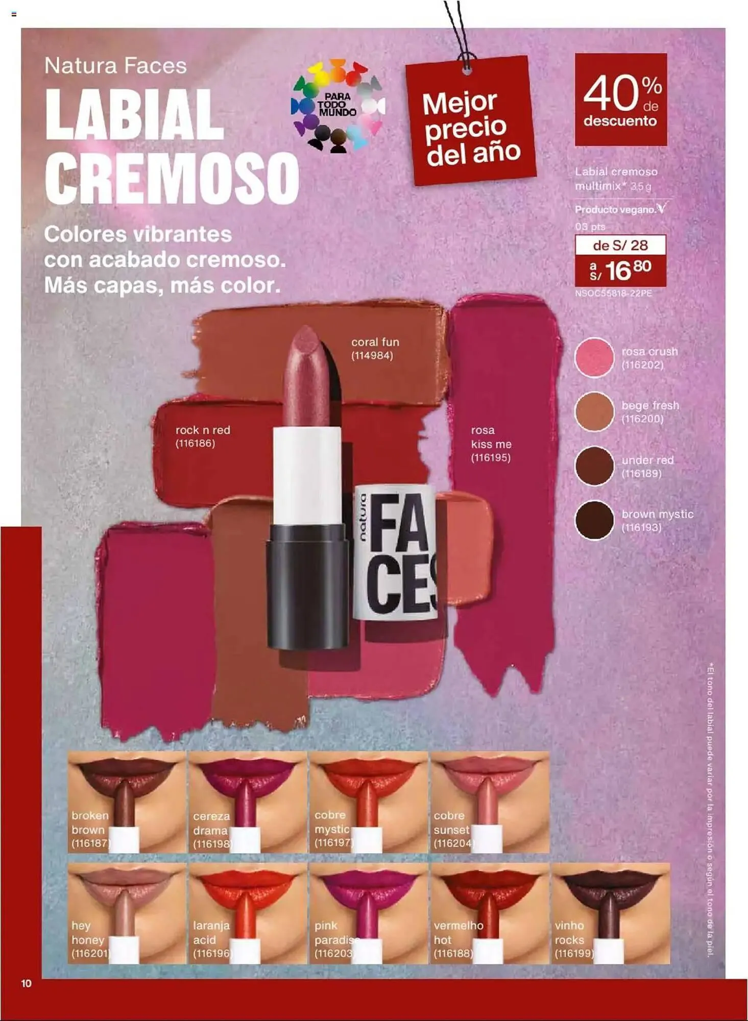 Catalogo de Catálogo Natura 24 de mayo al 19 de julio 2025 - Pag 344