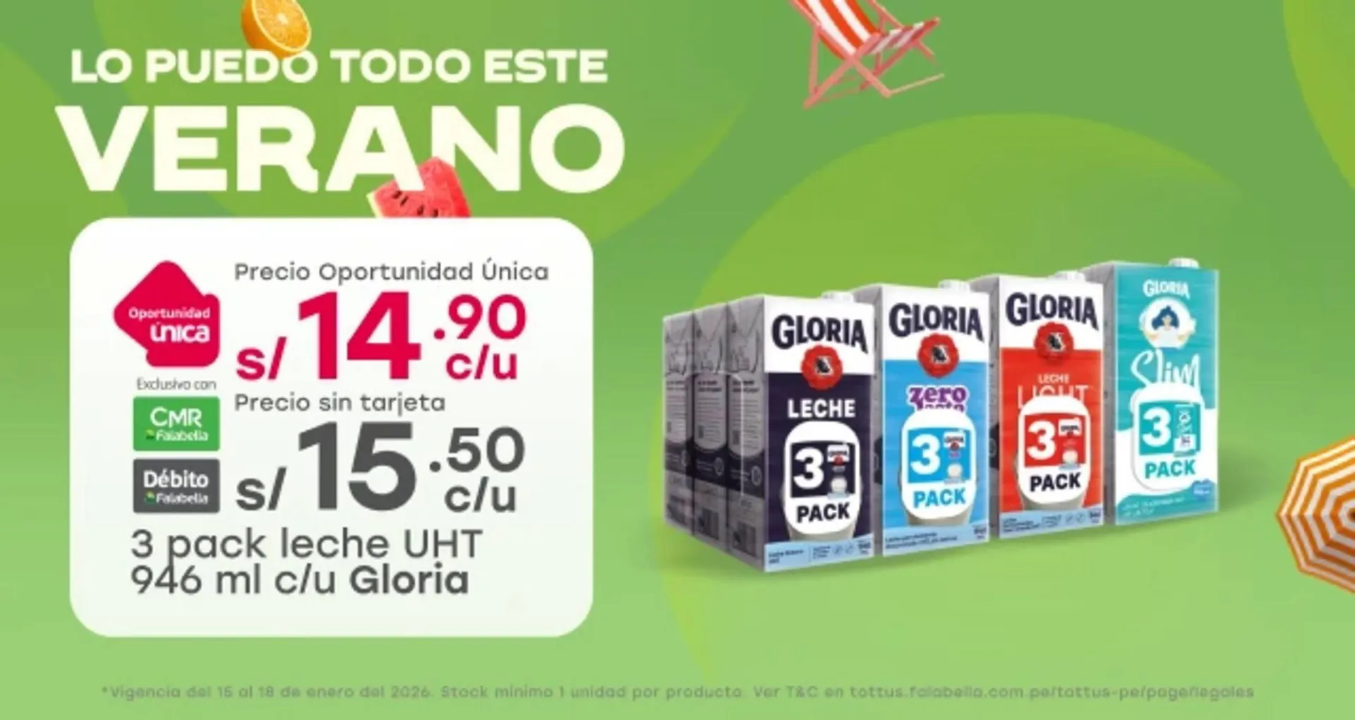 Catalogo de Catálogo Tottus 15 de enero al 18 de enero 2026 - Pag 1