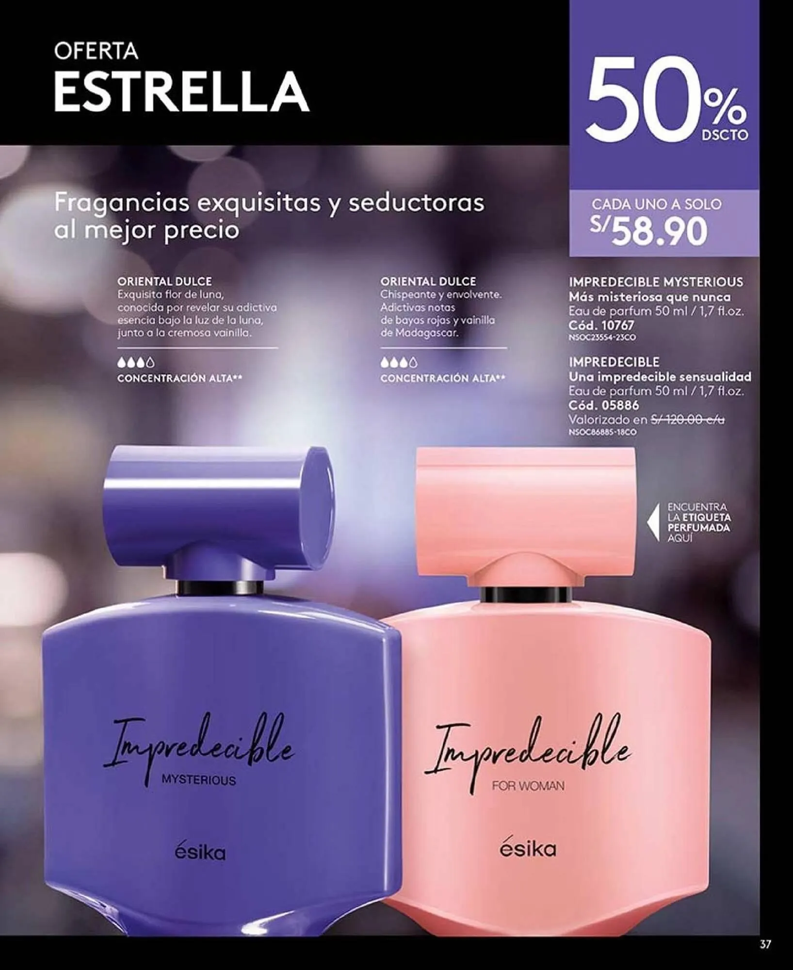 Catalogo de Catálogo Ésika 15 de abril al 31 de mayo 2025 - Pag 37