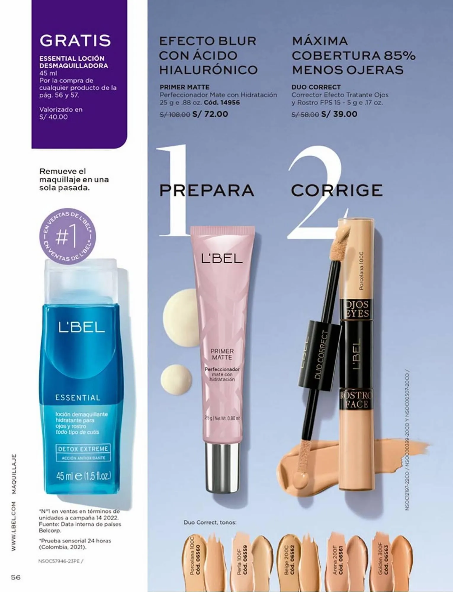 Catalogo de Catálogo L'Bel 1 de agosto al 31 de agosto 2023 - Pag 56